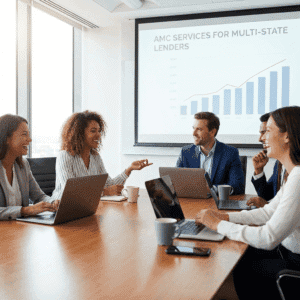 AMC services for multi-state lenders