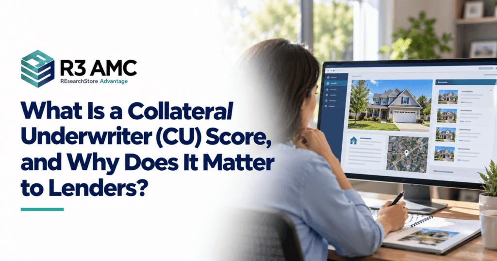 R3AMC guide to Collateral Underwriter risk scores and their importance for mortgage lenders