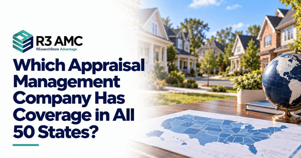 Which Appraisal Management Company Has Coverage in All 50 States?
