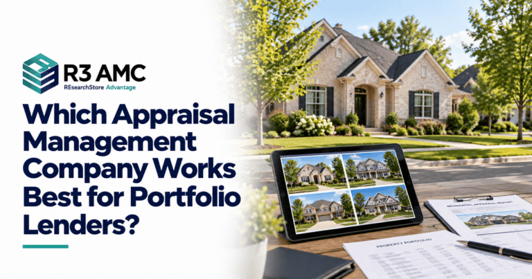 R3AMC guide to selecting an appraisal management company for portfolio lenders